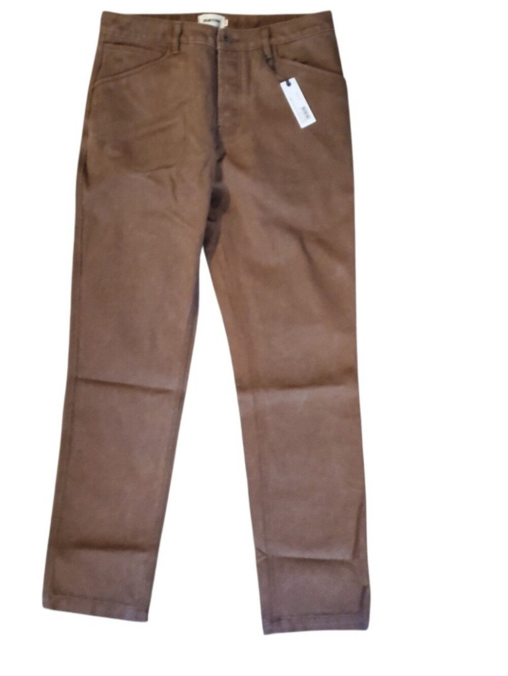 Taylor Stitch Camp Pant Aged Penny Canvas Mens 34x32 Org Cotton Work Chore NWT
